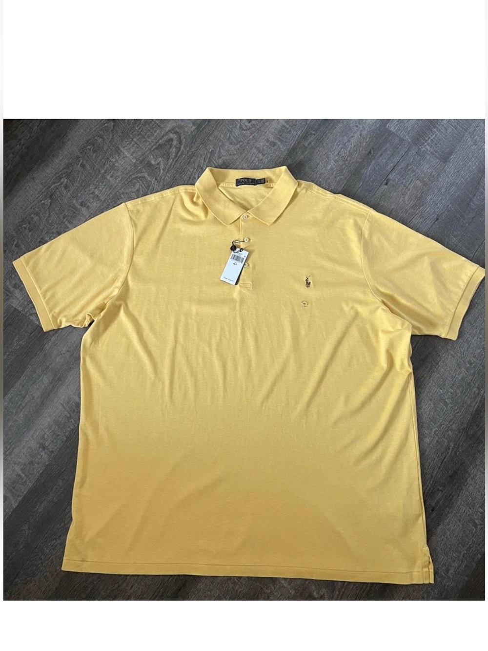Polo Ralph Lauren Men's Big & Tall Classic Fit Soft Cotton Polo- Size 4XL Tall